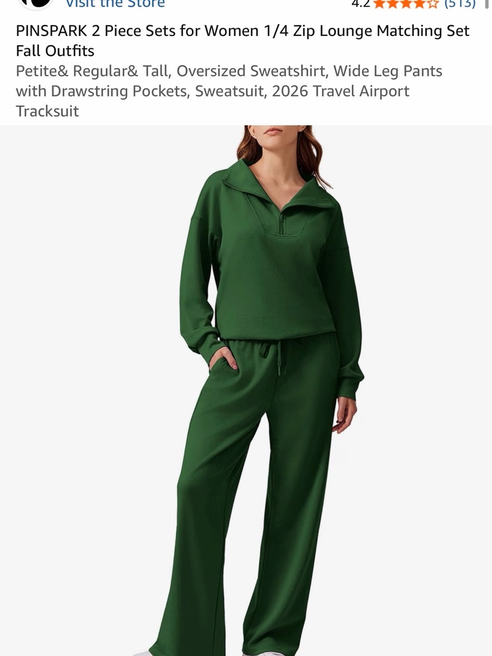 Green lounge set